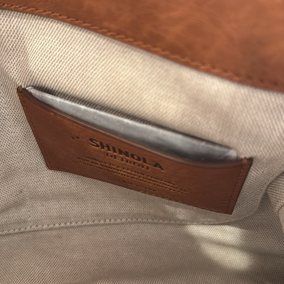 Shinola Detroit The Snap Leather Shoulder Bag - Picture 7 of 14